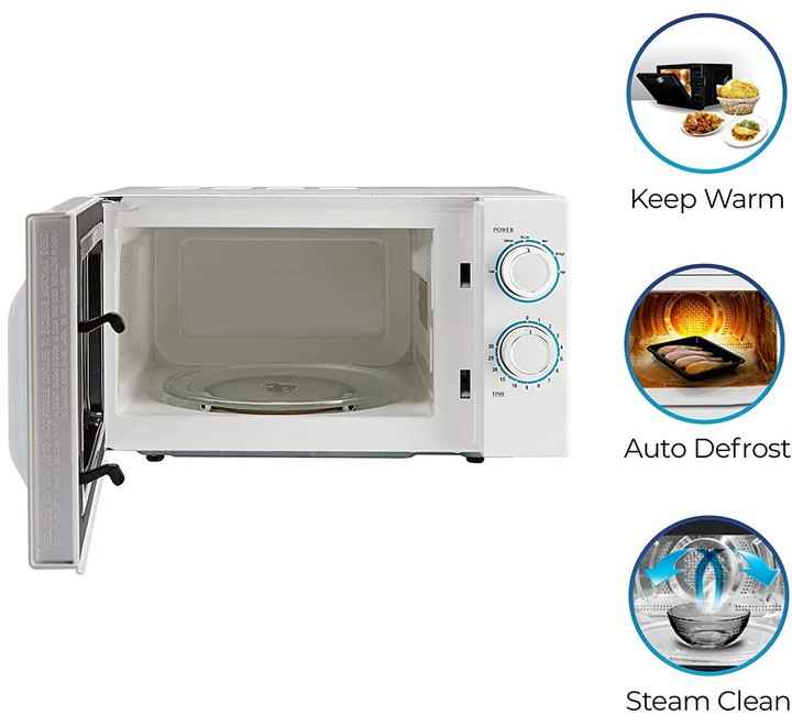 20 Litre Solo Microwave Oven (20PM-MEC2) White
